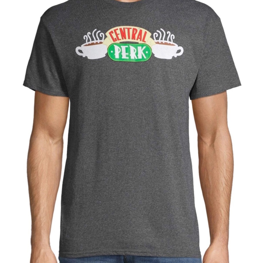 Box Lunch Central Perk Logo T Shirt Small NWT